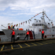 A Philippines coast guard ship, bought from Japan.